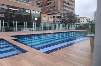 Apartamento a venda no caiçara, praia grande, com 2 quartos, 1 suite e 2 vagas
