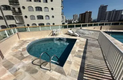 Apartamento a venda na praia grande, bairro caiçara, 1 quarto e 1 vaga