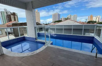 Apartamento  a venda praia grande, bairro maracanã com 1 quarto e 1 vaga
