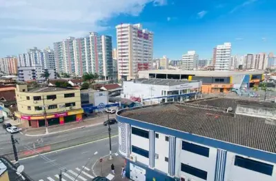 Kitão a venda na praia grande, bairro ocian, com 1 quarto e 1 vaga