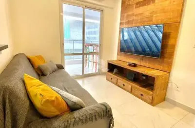 Apartamento à venda na praia grande, canto do forte, com 01 suite e 1 vaga