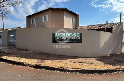 Sobrado para venda em londrina, jardim guararapes, 3 dormitórios, 1 suíte, 3 banheiros, 2 vagas