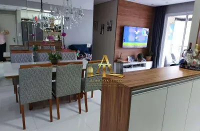 Apartamento com 3 dormitórios à venda, 82 m² - edifício royal park - barueri - são paulo