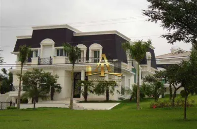 Belíssima mansão á venda no residencial tamboré 2 - confira