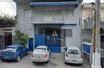 Galpão para locação com 550 m² - vila pereira cerca em são paulo/sp.
