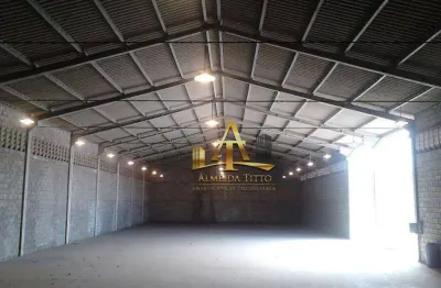 Galpão para alugar, 900 m² por r$ 20.000,00/mês - rocha sobrinho - mesquita/rj
