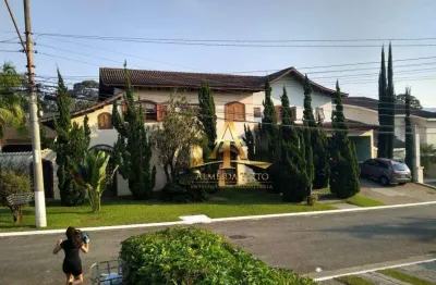 Casa com 4 dormitórios à venda, 696 m² - residencial cinco (alphaville) - santana de parnaíba/são paulo