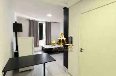 Studio mobiliado à venda no condomínio selenita - bairro bethaville - barueri - sp