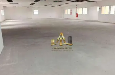 Salão para locação com 349 m² no 3° pavimento com elevador - rochdale em osasco/sp.