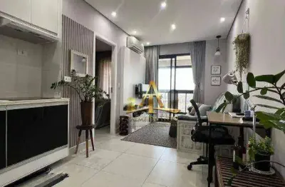 Apartamento com 1 dormitório, 39 m² - venda por R$ 510.000,00 ou aluguel por R$ 5.100,00/mês - Bethaville - Barueri/SP