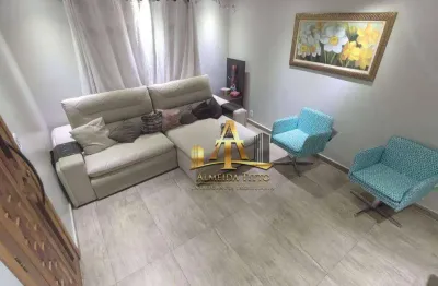 Sobrado com 3 dormitórios à venda, 200 m²  cidade das flores  osasco  - são paulo