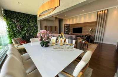 Apartamento com 3 dormitórios à venda, 138 m² por r$ 2.345.000,00 - edifício one gramercy park - barueri/sp