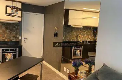 Apartamento duplex mobiliado à venda e locação no condomínio selenita - bairro bethaville - barueri/sp