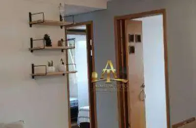 Apartamento com 2 dormitórios à venda, 48 m² - vila silviânia - carapicuíba/sp