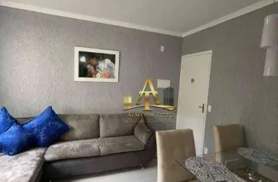 Apartamento com 2 dormitórios à venda, 45 m² - petrópolis - cotia/sp