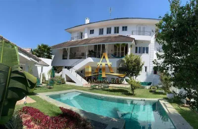 Casa com 4 dormitórios à venda, 750 m² por r$ 4.900.000,00 - granja viana - cotia/sp