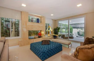 Casa com 4 dormitórios à venda, 421 m² por r$ 4.500.000 - residencial burle marx - santana de parnaíba/são paulo