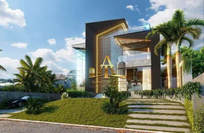 Casa com 5 dormitórios à venda, 1334 m² por r$ 35.000.000,00 - tamboré 02 - santana de parnaíba/sp