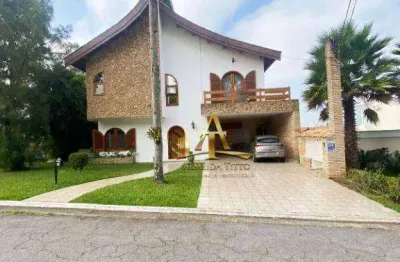 Casa para alugar, - residencial cinco (alphaville) - santana de parnaíba/sp com 5 dormitórios