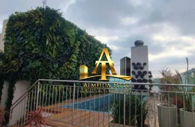 Apartamento triplex com 4 dormitórios à venda, 751 m² por r$ 17.000.000,00 - edifício vogue - barueri/sp