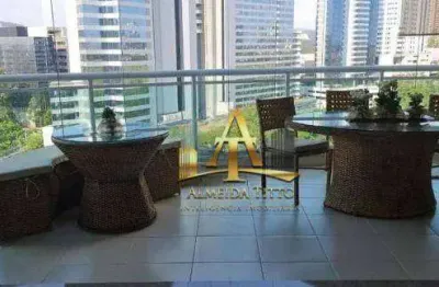 Apartamento com 4 suítes  à venda, 258 m² por r$  - edifício madison gramercy park - alphaville- são paulo