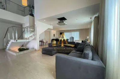 Casa à venda no condomínio gêneses i - alphaville - santana de parnaíba/sp