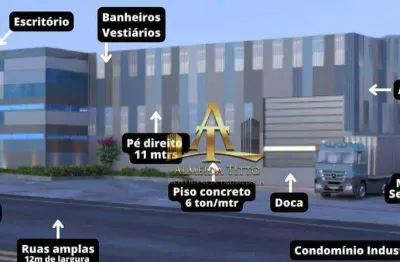 Galpão para locação com 2130 m² - jardim primavera em mogi mirim/sp.