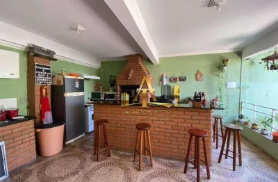 Casa com 3 dormitórios à venda, 136 m² por r$ 587.000,00 - vila jussara - carapicuíba/sp
