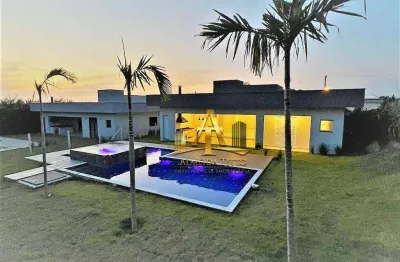 Casa nova, com 3 suítes, à venda, 286 m² - terras de itaici - indaiatuba - são paulo