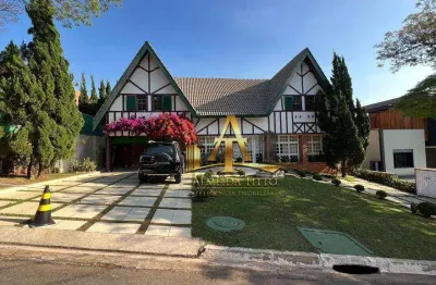 Casa com 4 dormitórios à venda, 370 m² - residencial 8 - santana de parnaíba - são paulo