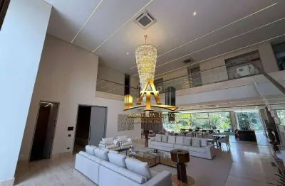 Casa a venda   toda mobiliada e decorada 6  suítes à venda, 1800 m² de área construída   - residencial dois (tamboré) - santana de parnaíba- são paulo