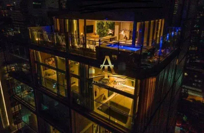 Apartamento com 3 dormitórios à venda, 180 m² - itaim bibi - são paulo