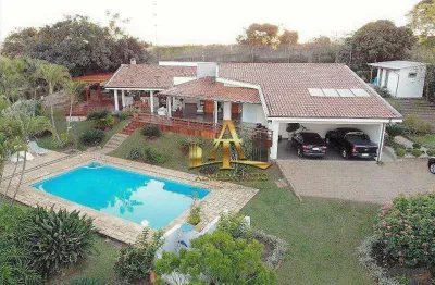 Casa de campo com 3 suítes à venda, 5.200 m² de terreno - lagos de shanadu - indaiatuba - são paulo