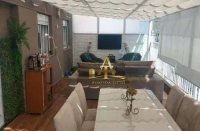 Apartamento garden com 2 dormitórios à venda, 112 m² - condomínio parque da lagoa - barueri/são paulo.