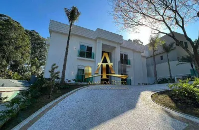 Casa com 7 dormitórios à venda, 900 m² por r$ 25.000.000 - residencial tamboré 1 - barueri/sp
