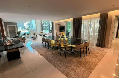 Casa com 7 dormitórios à venda, 900 m² por r$ 25.000.000 - residencial tamboré 1 - barueri/sp