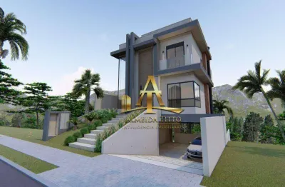 Casa com 4 dormitórios à venda, 265 m² - condomínio nova paulista - jandira - são paulo