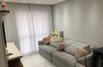 Apartamento com 3 dormitórios à venda, 71 m² - condomínio parque da lagoa - barueri/sp