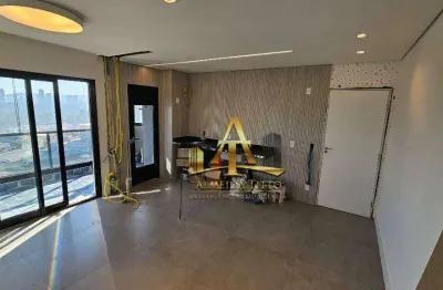 Apartamento à venda no condomínio mônaco bethaville, unidade fica em andar alto e tem vista para a rodovia castello branco.