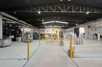 Galpão para locação com 6.500 m² - jardim itaquiti em barueri/sp.
