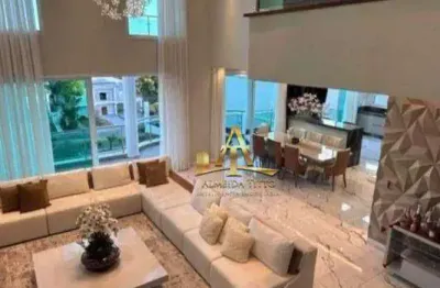 Casa com 6 dormitórios à venda, 553 m² por r$ 5.500.000,00 - residencial morada dos lagos - barueri/sp