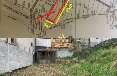 Terreno à venda, 125 m² por r$ 335.000,00 - vila boa vista - barueri/sp