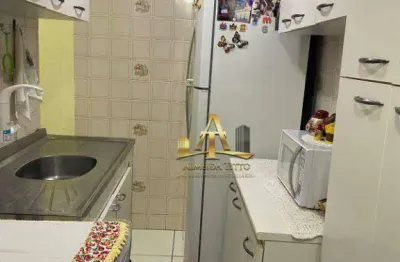 Apartamento com 2 dormitórios à venda, 45 m²- osasco - são paulo