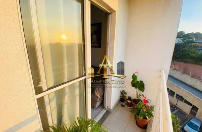 Apartamento à venda, 51 m² - condomínio marselha - jandira/sp