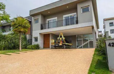 Casa com 4 dormitórios à venda, 390 m² por r$ 6.900.000,00 - tamboré - santana de parnaíba/sp