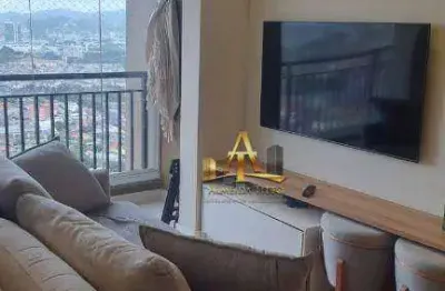 Apartamento com 2 dormitórios à venda, 60 m² - r$ 582.000 - condomínio square -jardim das belezas - carapicuíba/sp