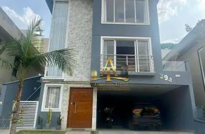 Casa com 3 dormitórios à venda, 200 m² por r$ 2.149.700 - residencial new ville - santana de parnaíba - são paulo.