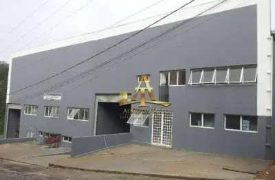 Galpão para locação com 1642 m² por r$ 32.000/mês - chácaras são luís - santana de parnaíba/sp.