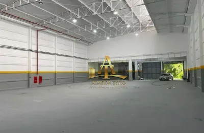 Galpão para alugar, 1700 m² por r$ 80.300/mês - tamboré - barueri - são paulo