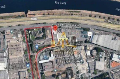 Área comercial à venda na marginal tietê por r$ 50.000.000 - vila anastácio em são paulo/sp
